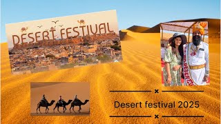 DESERT FESTIVAL 2025 || DRILL SHOW BY IAF || CAMEL POLO || CAMEL TATTOO SHOW BY BSF || FOLK DANCE