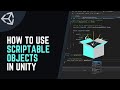 How to Use SCRIPTABLE OBJECTS in your UNITY GAME 2021
