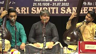 Omkar Dadarkar - Vocal Recital at Chetla Murari Smriti 2022 in memory of Nirmala Misra 82 Session