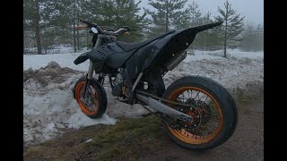 Koeajossa Ktm Exc 125