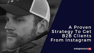 A Proven Strategy To Get B2B Clients From Instagram - Ricky Staub Interview, Neighborhood Film Co.