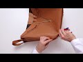 Making the LOEWE Hammock Laced bag