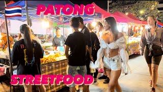 PATONG PHUKET THAILAND🇹🇭 STREETFOOD BANZAAN FRESH MARKET [4K]