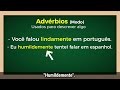 mente É assim que formam os advÉrbios em portuguÊs learnportuguese