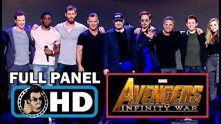 AVENGERS: INFINITY WAR Full D23 Cast Panel & Trailer Introduction (2018)