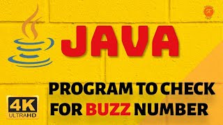 Java Program to Check for Buzz number | BUZZ NUMBER | #SolutionistTech