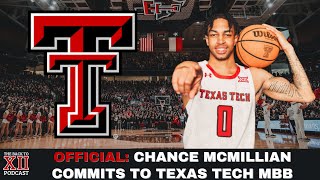 Texas Tech Men’s Basketball: Chance McMillian COMMITS To Red Raiders | Scouting
