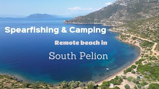 Spearfishing \u0026 Camping in South Pelion - Ψαροντούφεκο στο Νότιο Πήλιο.