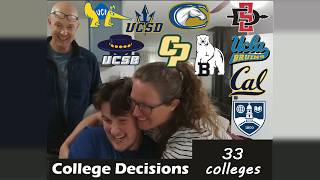 2026 COLLEGE DECISION REACTIONS | UCs, CSUs, and Private Colleges | 33 Colleges!!!