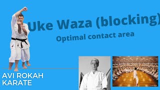 Uke Waza - blocking optimal contact area