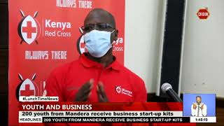 Over 200 youth from Mandera receive business start-up kits