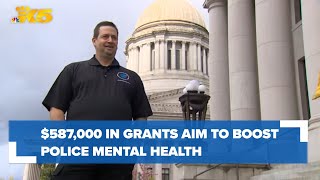 $587,000 in grants aim to boost mental health of police