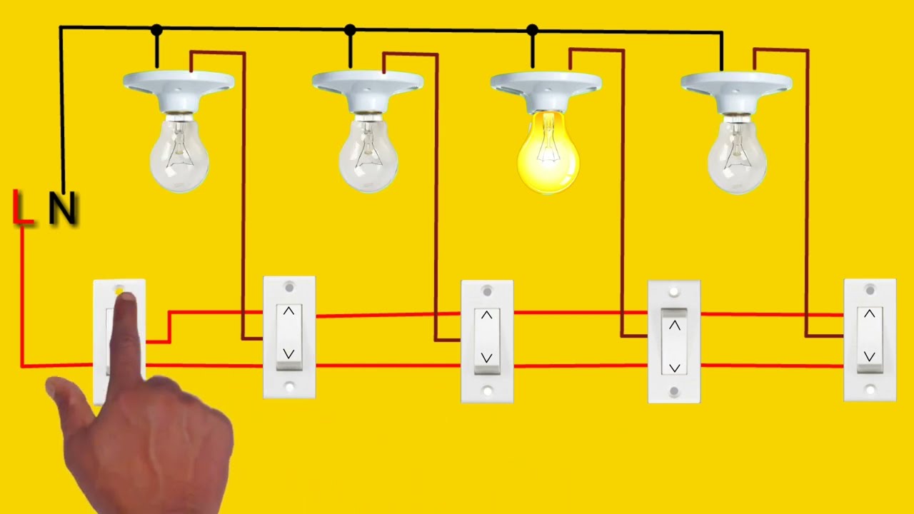 Hostel Wiring Diagram || Hostel Wiring Connection Diagram || It's ...