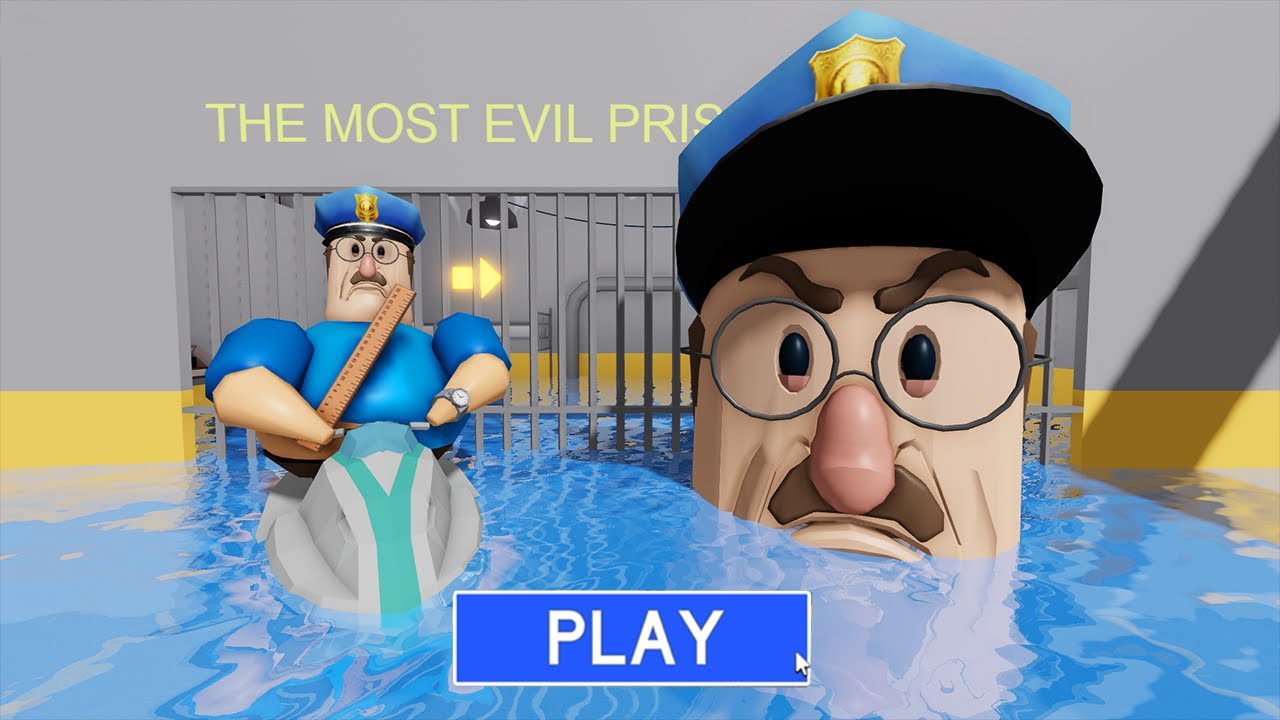 WATER BARRY'S PRISON RUN! Obby Full Gameplay #roblox - YouTube