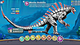 Hungry Shark World All Sharks Unlocked \u0026 New Mecha Godzilla Shark Coming Soon Update Hungry Shark