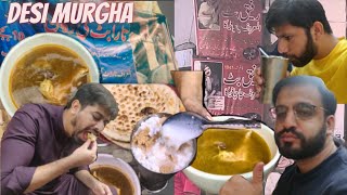 Lahore Famous Nashta | Desi Chicken | Fiqay Ki Lassi | Pakistani Food Vlog 31