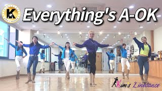 Everything's A-OK Linedance  초중급라인댄스 킴스라인댄스 토요강사동아리 [Choreo:  Fiona Hadisubroto & Roy Hadisubroto]