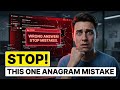 Valid Anagram - Leetcode: STOP These Mistakes and Ace Your Interview! #leetcode #validanagram