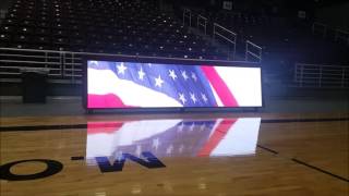 Sideline Interactive's PRO-LED scoring table with extreme viewing angles