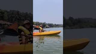 Kayaking at Goa| How to Kayak| Enjoying Kayaking|