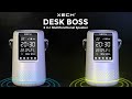 XECH DESK BOSS | Wireless Bluetooth Speaker with Digital Clock & Alarm, In-built Temperature Sensor