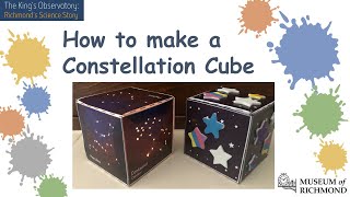 How to make a Constellation Cube