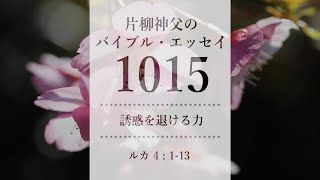 バイブル・エッセイ1015『誘惑を退ける』（聖書朗読とミサ説教：片柳弘史神父）