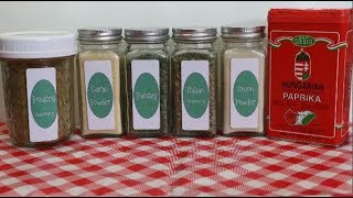 My Top Six Essential Savory Spices ~ Top Six List ~ Spice Rack Essentials ~ Noreen's Kitchen