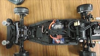 2WD ﾄﾞﾘﾌﾄシャーシ 　    YOKOMO　YD-2SX ｱｯｶｰﾏﾝ調整 メカ載せ　 ＥＳＣ後方　シェイクダウン  ＲＷＤ　ＤＲＩＦＴ　ＲＣ