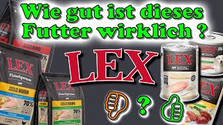 Lex Hundefutter  - Wie gut ist es wirklich? 🤔 / Hundefuttertest Lex Futter von Futterhaus