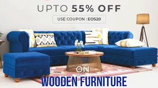 Wooden Furniture, Classy, Boho Beds, Sofa, Chairs, Accent Chairs, Home Decor Wooden Street Noida.