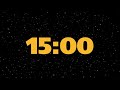 15 MINUTES FLYING IN SPACE With MUSIC | Countdown Timer | Holst's THE PLANETS🎵
