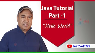 Java Tutorial Part 1 | First Program Hello World