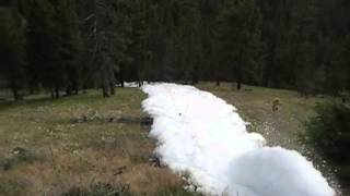 High Expansion Foam Test for Wildland Firefighting   YouTube