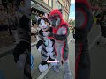 talking to furries at the anthrocon block party