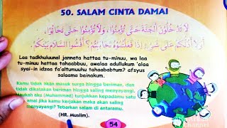 Seri Hadis 50 : Menebarkan Salam itu Sebab Cinta Damai - أفشوا السلام بينكم - あいさつを広めるのは平和への愛のためです