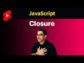 JavaScript Closures in 1 min #shorts #code #javascript #coding #dev #tutorial #js #coder