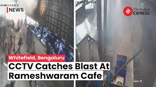 Watch: CCTV Footage of Bengaluru Rameshwaram Cafe Blast | Bengaluru Blast News