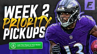 Top 10 Waiver Wire Pickups for Week 2 (2022 Fantasy Football)