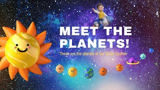 Exploring our 8 Plants of Solar System for kid | Plants name in English | kids vocabulary | #science