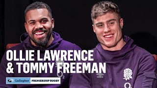 Ollie Lawrence and Tommy Freeman Chat Northampton v Bath, Beating France \u0026 Finn Russell | Interview