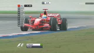 Sepang 2007 F1 QLF Massa [AI Upscaled]