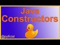 Java Constructor Methods for Classes - Java Programming Tutorials - APPFICIAL