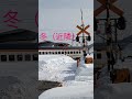 秋・12月・1月・2月の積雪量比較…山形新幹線つばさ…在来線区間…