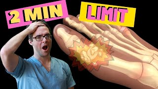 Gout Attack in the Big Toe Joint & Foot Diet & Treatment *2 MINUTES!*