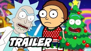 Rick and Morty Christmas Trailer Breakdown and Easter Eggs