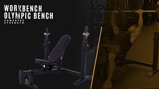 Powertec Workbench Olympic Bench - All Exercises