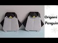 How to Make Cute Origami Penguin - Easy