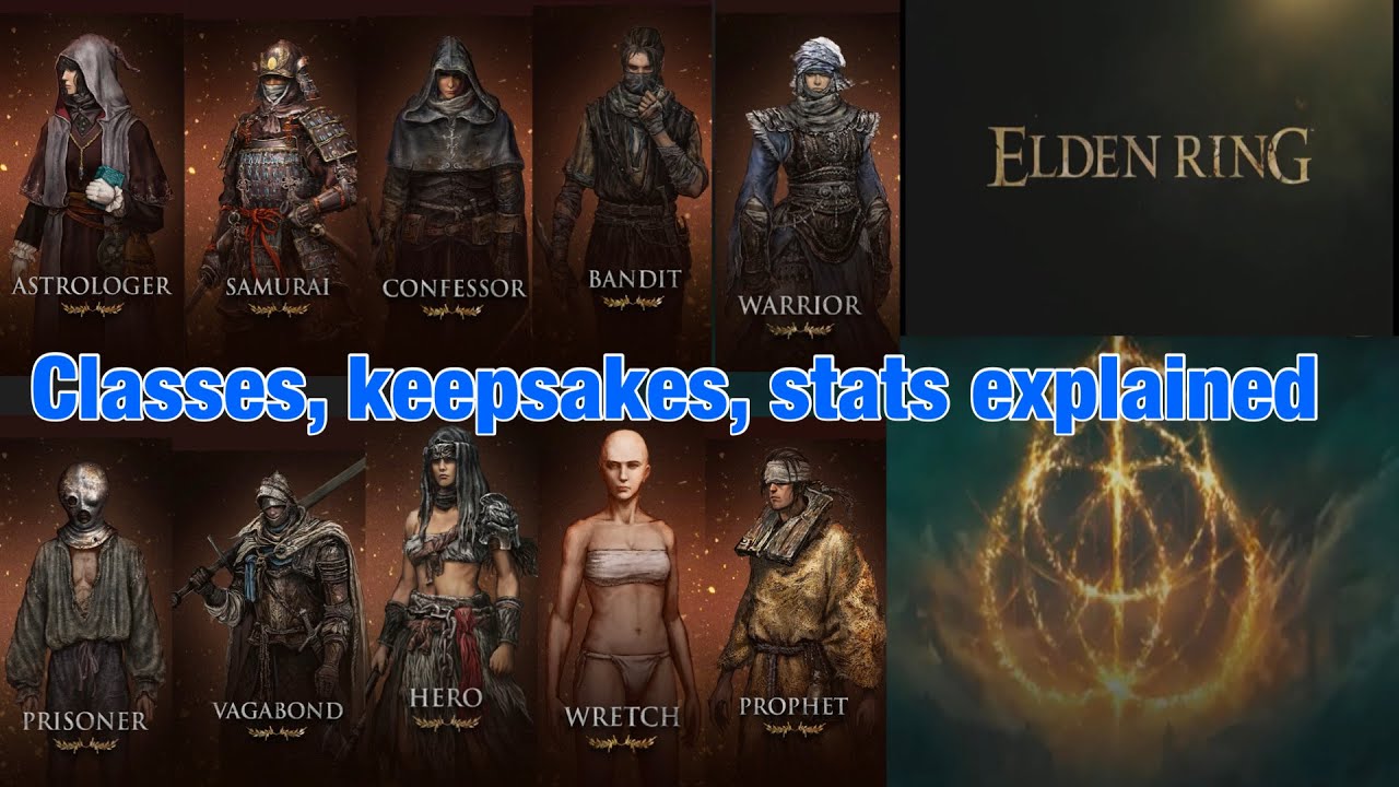 Elden Ring - Starting Classes, Keepsakes, And Stats Explained - Which ...