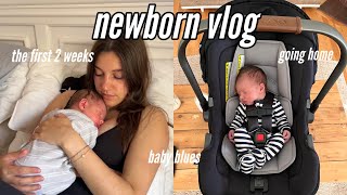 vlog: bringing our newborn home, baby blues + the first 2 weeks